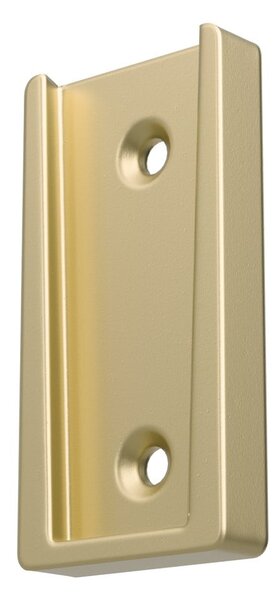 Matne zlatá oceľová roztiahnuteľná garniža 107 - 305 cm Flute – Umbra