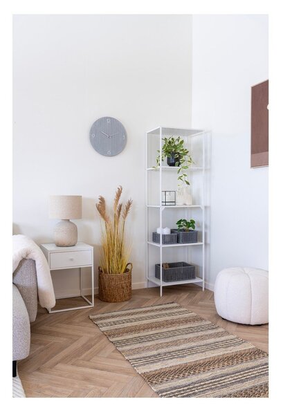 Biely nočný stolík Vita – House Nordic