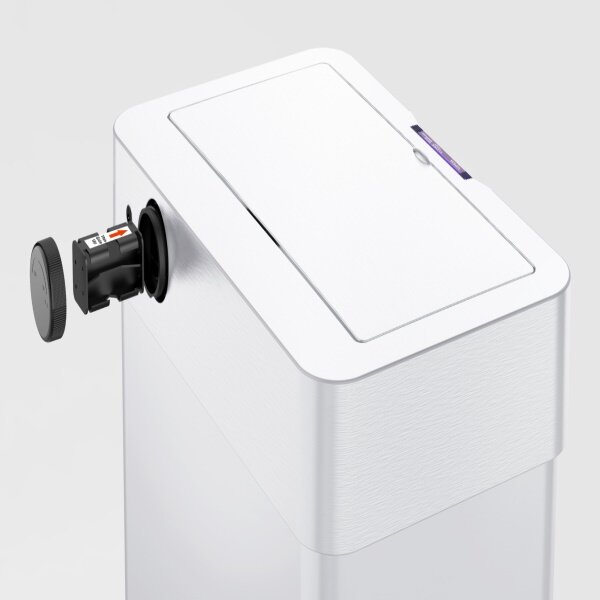 Automatický bezdotykový odpadkový kôš Daytona 60 l – biely