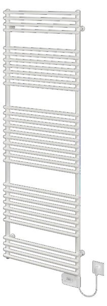 Elektrické vykurovacie teleso Vogel & Noot DELLA ECO eLINE, rozmer 1136x600 mm, výkon 400 W, s regulátorom teploty, biele, 1 kus