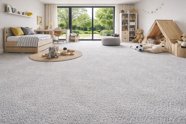 Lano , Metrážny koberec Aura 870, na mieru, šíře 4m,5m, šedá, ab (mriežka), chodba / predsieň