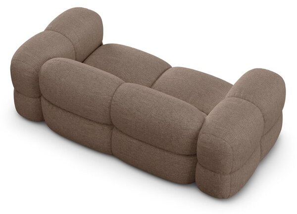 Hnedá pohovka 210 cm Loretto – Cosmopolitan Design