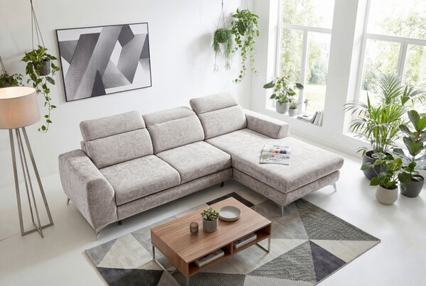 ROHOVÁ SEDAČKA, textil, piesková Livetastic - Sedačky, Online Only