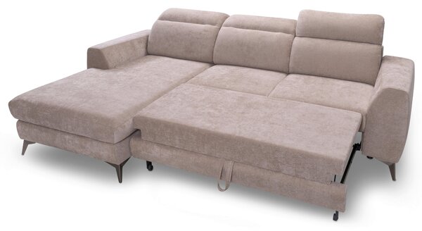 ROHOVÁ SEDAČKA, textil, béžová Livetastic - Sedačky, Online Only