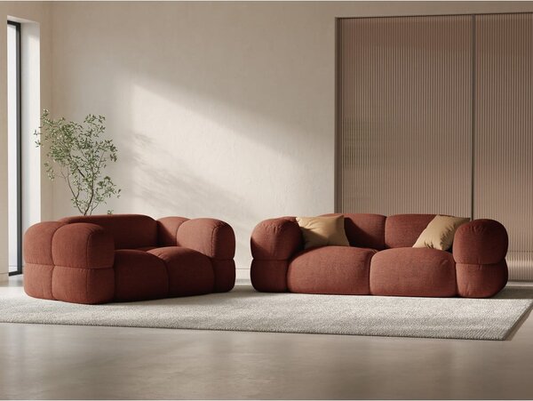 Pohovka v tehlovej farbe 210 cm Loretto – Cosmopolitan Design