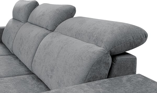 ROHOVÁ SEDAČKA, textil, antracitová Livetastic - Sedačky, Online Only