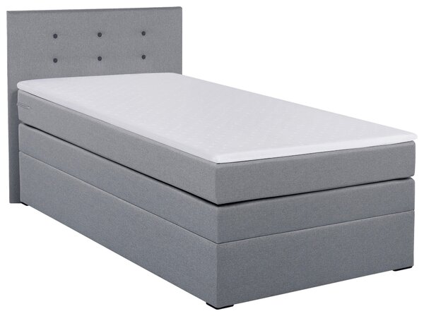 BOXSPRINGOVÁ POSTEĽ, 90/200 cm, sivá MID.YOU - Online Only spálne, Online Only