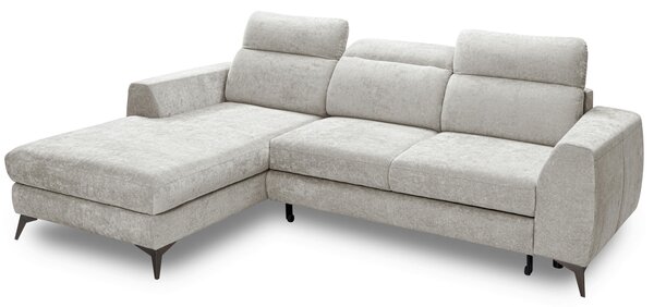 ROHOVÁ SEDAČKA, textil, slonovinová Livetastic - Sedačky, Online Only