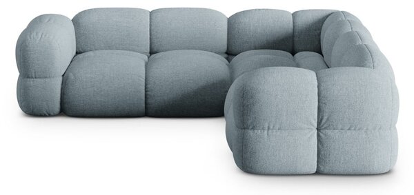 Svetlomodrá rohová pohovka Loretto – Cosmopolitan Design