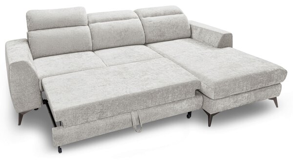 ROHOVÁ SEDAČKA, textil, slonovinová Livetastic - Sedačky, Online Only