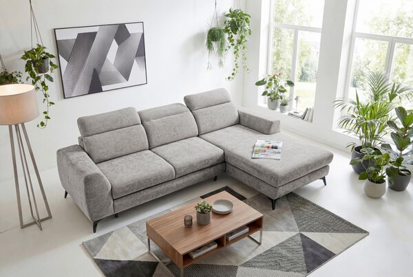 ROHOVÁ SEDAČKA, textil, cappuccino Livetastic - Sedačky, Online Only