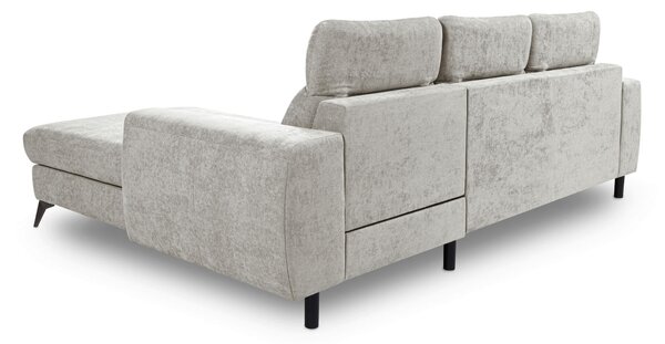 ROHOVÁ SEDAČKA, textil, slonovinová Livetastic - Sedačky, Online Only