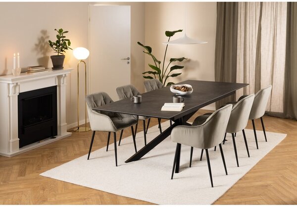 Keramický rozkladací jedálenský stôl 100x240 cm Irwine - Actona