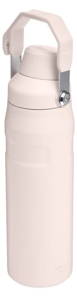 Svetloružová termofľaša z nehrdzavejúcej ocele 700 ml IceFlow™ Bottle Fast Flow Rose Quartz – Stanley