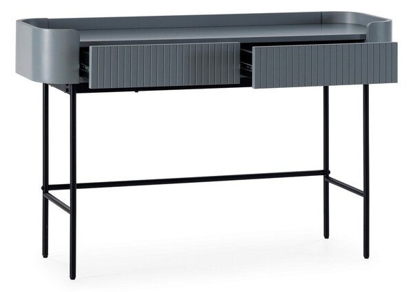 Modrý konzolový stolík 40x120 cm Willa – MOME