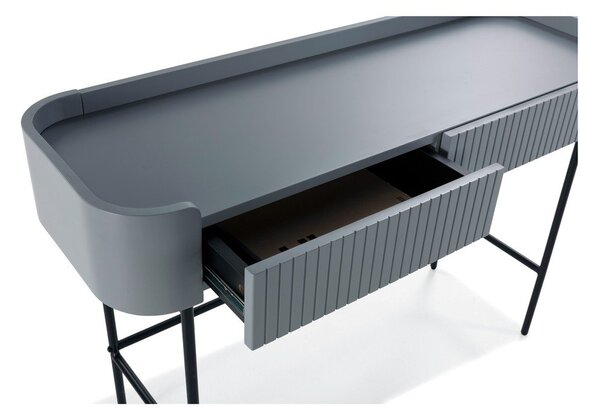 Modrý konzolový stolík 40x120 cm Willa – MOME