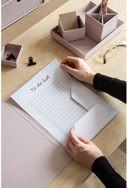 Kartónový organizér na dokumenty Paulina Restore Paper Laminate A4 – Bigso