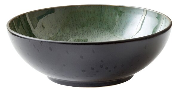 Zelená/čierna misa z kameniny ø 30 cm Gastro Green/Black – Bitz