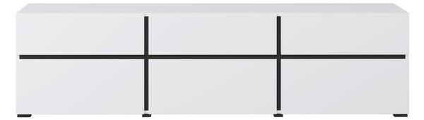 NovýNábytok.sk TV stolík/skrinka Crossroad Typ 41 (biela). Akcia -11%. Vlastná spoľahlivá doprava až k Vám domov. 1108254