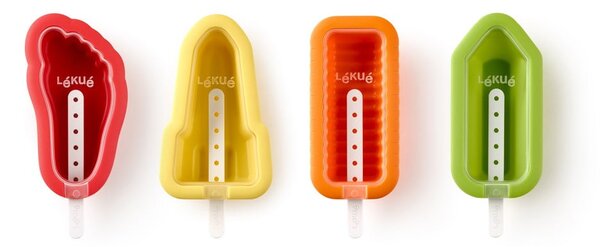 Silikónové formy na nanuky v súprave 4 ks Iconic – Lékué