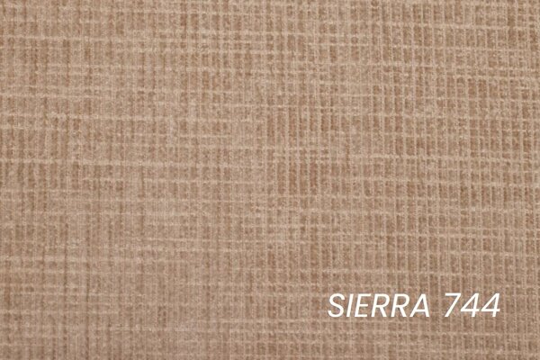 Rozkladacia rohová sedacia súprava Magnis L pravá - béžová žinylka Sierra 744