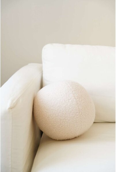 Dekoračný vankúš z materiálu buklé ø 20 cm Top – Mioli Decor