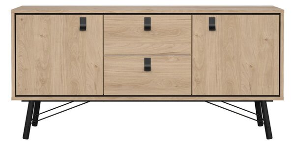 Komoda v dekore duba v prírodnej farbe 150x72x40 cm Ry – Tvilum