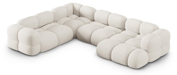 Béžová rohová pohovka (ľavý roh/do tvaru "U") Loretto – Cosmopolitan Design
