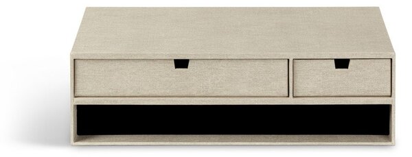 Kartónový organizér zásuvkový/na dokumenty Ted Canvas Paper Laminate – Bigso