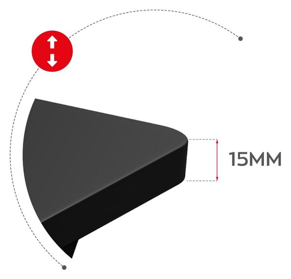 NovýNábytok.sk PC stolík Hyperion 1.8 (čierna). Akcia -17%. Vlastná spoľahlivá doprava až k Vám domov. 1087500