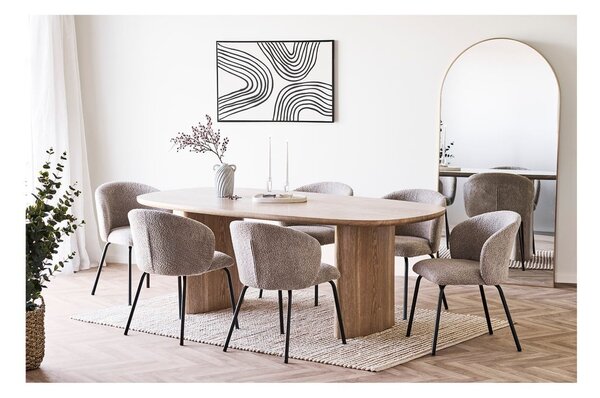 Svetlomodrá keramická váza (výška 22 cm) Mimi – House Nordic