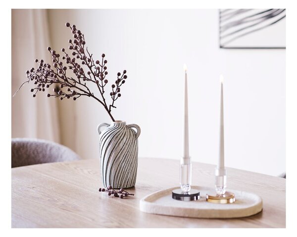Svetlomodrá keramická váza (výška 22 cm) Mimi – House Nordic