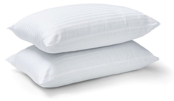 Vankúš 2 ks 48x74 cm Hotel Satin Stripe – Catherine Lansfield