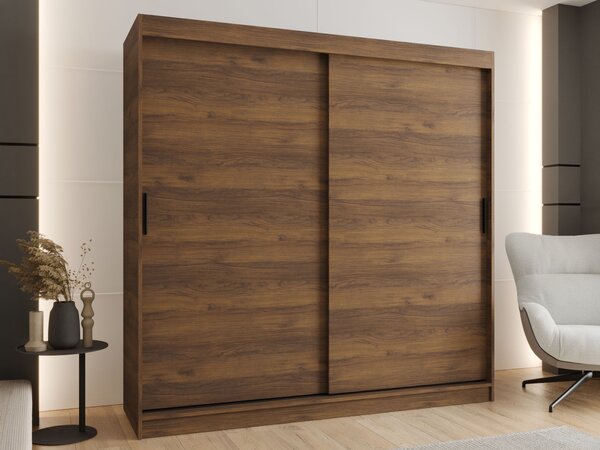 Šatníková skriňa Rubino T 200x200x62 - orech warmia