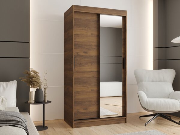 Šatníková skriňa Rubino T2 100x200x62 - orech warmia