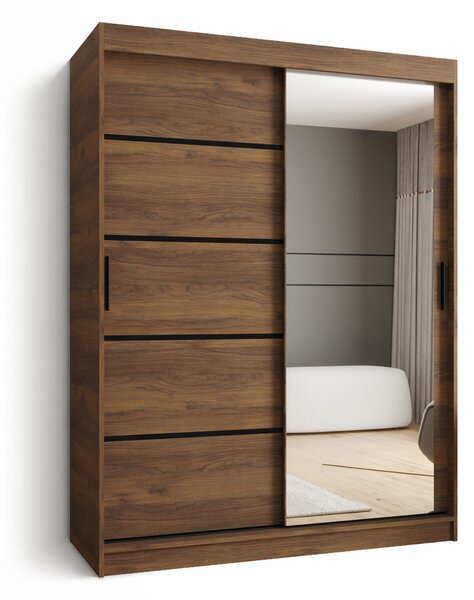 Šatníková skriňa Rubino V2 150x200x62 - orech warmia