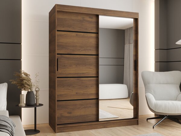 Šatníková skriňa Rubino V2 150x200x62 - orech warmia