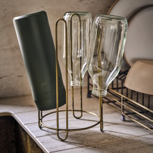 Odkvapkávač na fľaše Brompton Antique Brass