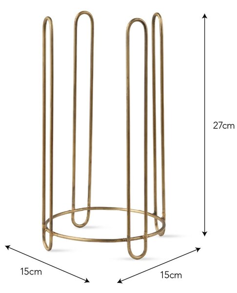 Odkvapkávač na fľaše Brompton Antique Brass