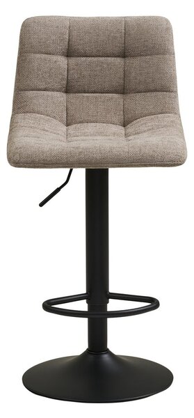 Béžová čalúnená barová stolička s nastaviteľnou výškou (výška sedadla 61 cm) Middelfart – House Nordic