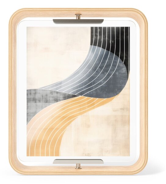 Drevený stojací rámček v prírodnej farbe 26x31,5 cm Bellwood – Umbra