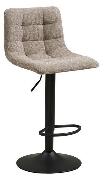 Béžová čalúnená barová stolička s nastaviteľnou výškou (výška sedadla 61 cm) Middelfart – House Nordic