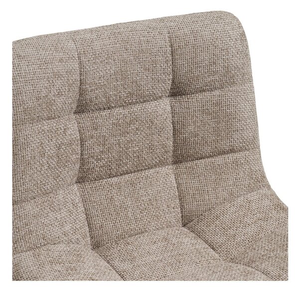 Béžová čalúnená barová stolička s nastaviteľnou výškou (výška sedadla 61 cm) Middelfart – House Nordic
