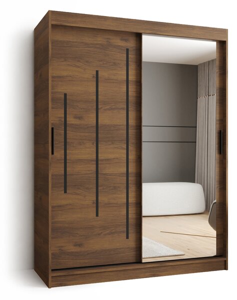 Šatníková skriňa Rubino Y2 150x200x62 - orech warmia