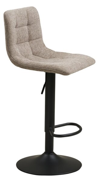 Béžová čalúnená barová stolička s nastaviteľnou výškou (výška sedadla 61 cm) Middelfart – House Nordic