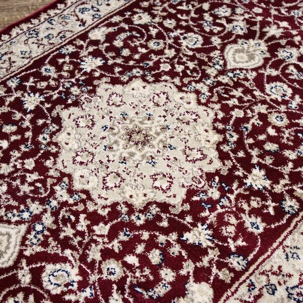 Angel Carpet, Kusový koberec Sultan 12 Red, 80x150, červená, kancelária