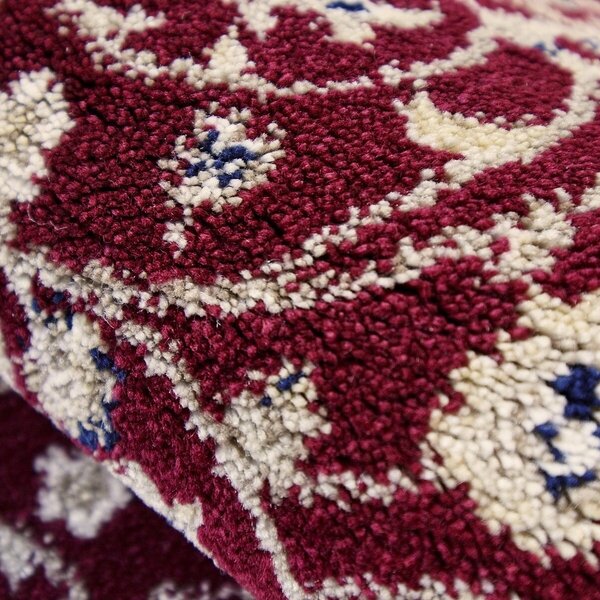 Angel Carpet, Kusový koberec Sultan 12 Red, 80x150, červená, kancelária