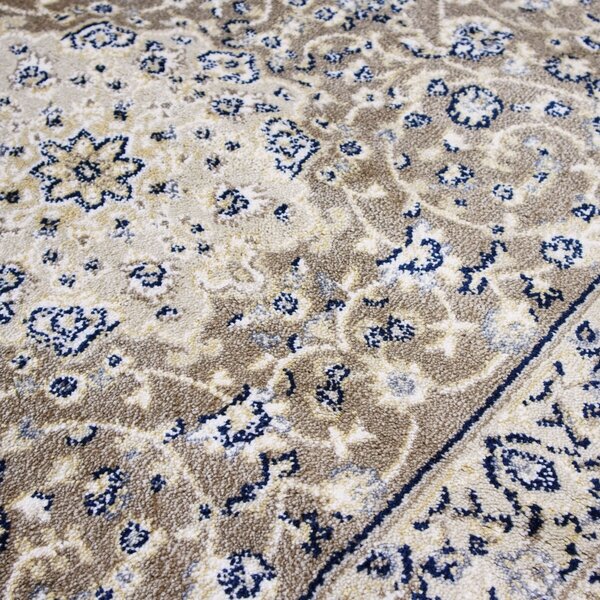 Angel Carpet, Kusový koberec Sultan 42 Beige, 80x150, béžová, kancelária