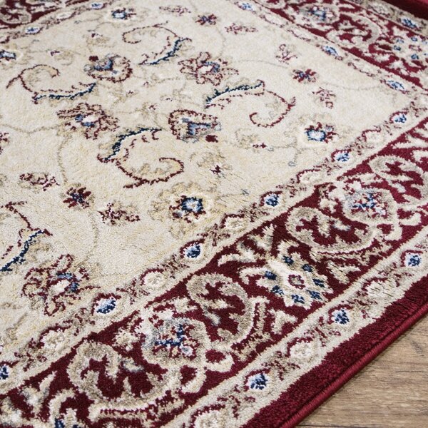 Angel Carpet, Kusový koberec Sultan 21 Red, 80x150, červená, kancelária