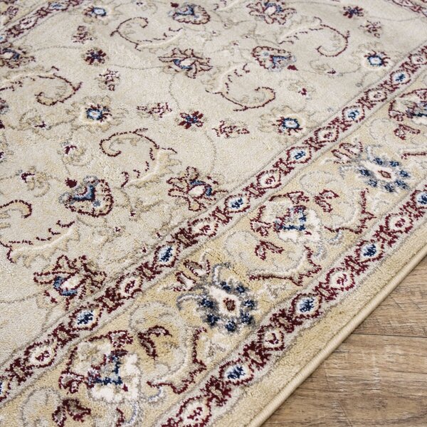 Angel Carpet, Kusový koberec Sultan 26 Beige, 80x150, béžová, kancelária
